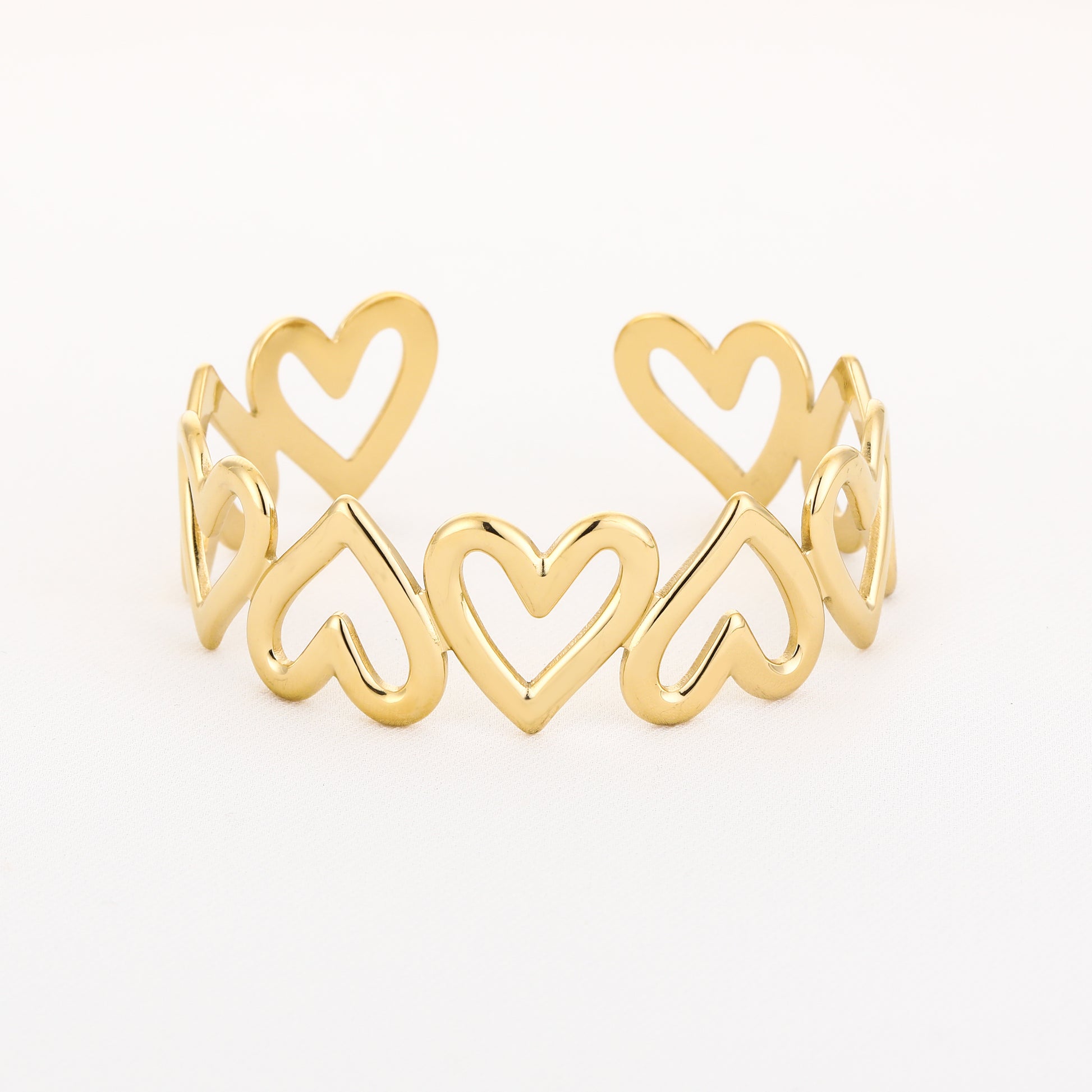 Heart bangle